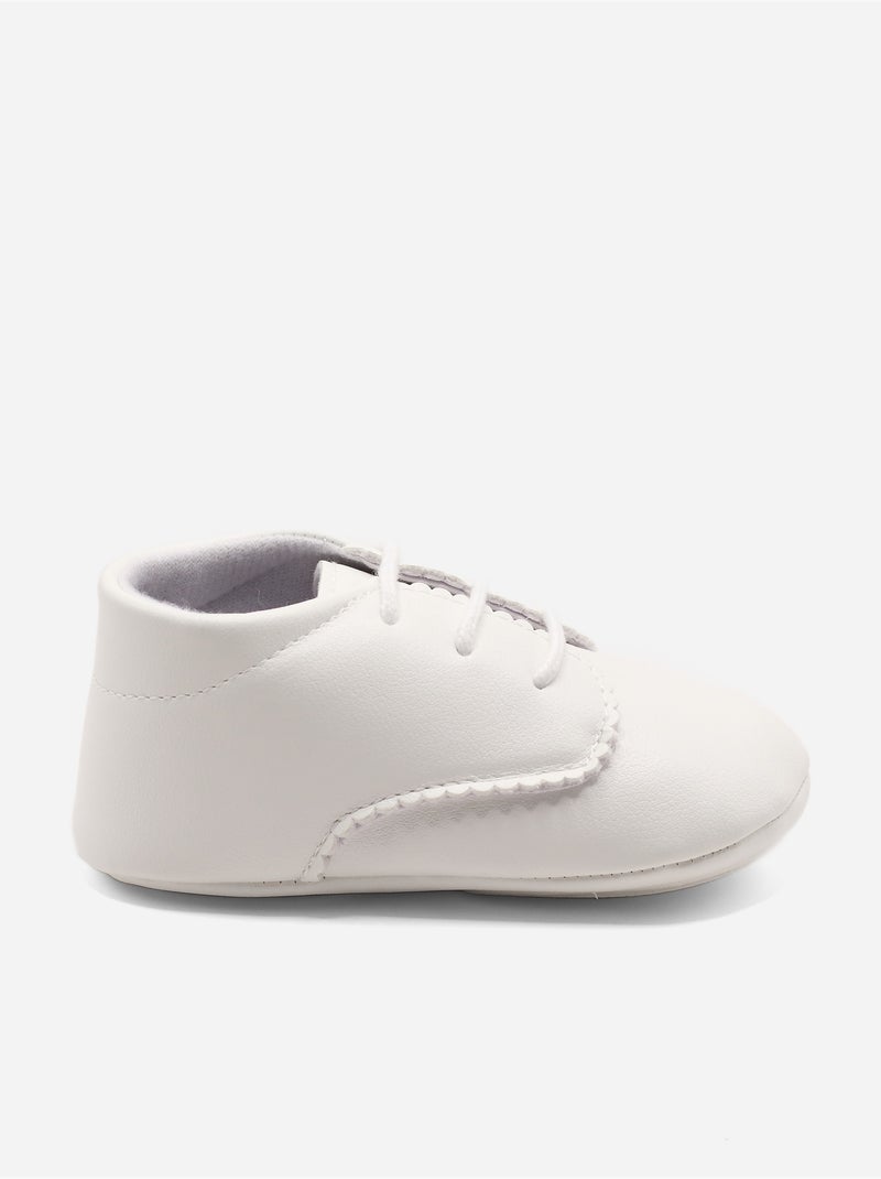 Bailarinas com atacadores Branco - Kiabi