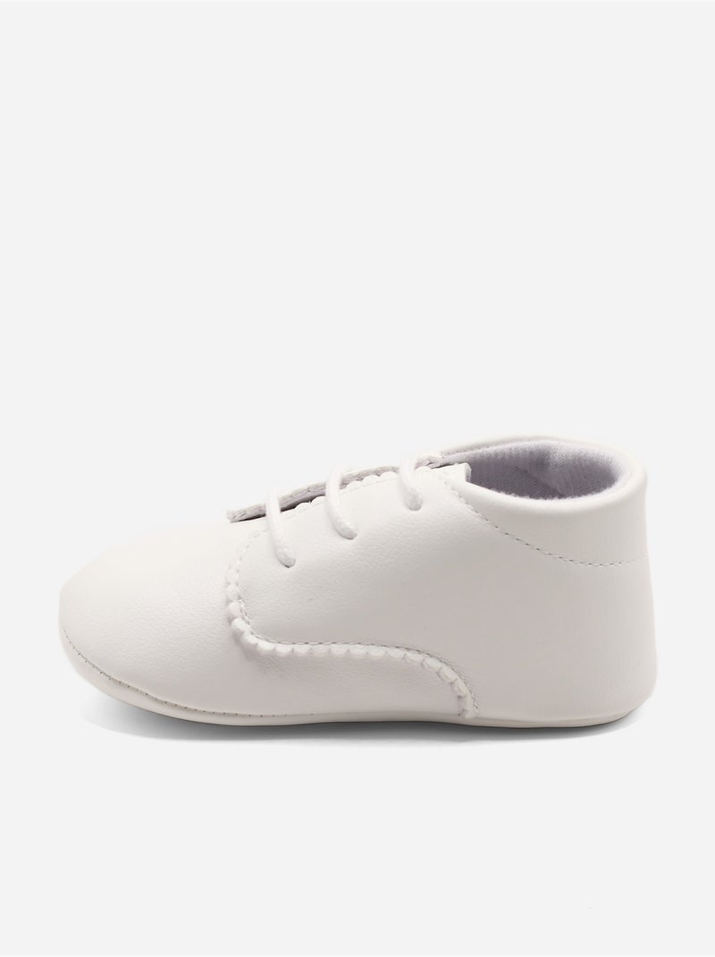 Bailarinas com atacadores Branco - Kiabi