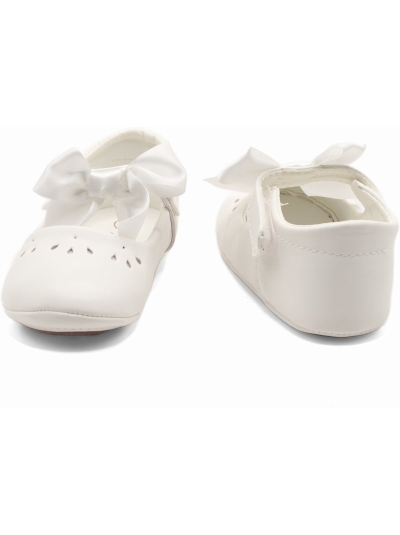 Bailarinas com laços Branco - Kiabi