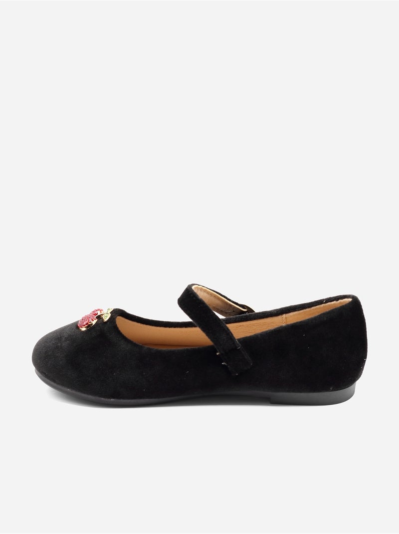 Bailarinas com motivos decorativos Preto - Kiabi