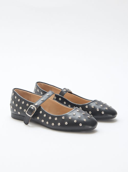 Bailarinas com tachas - Kiabi