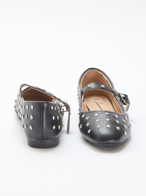 Bailarinas com tachas - Kiabi