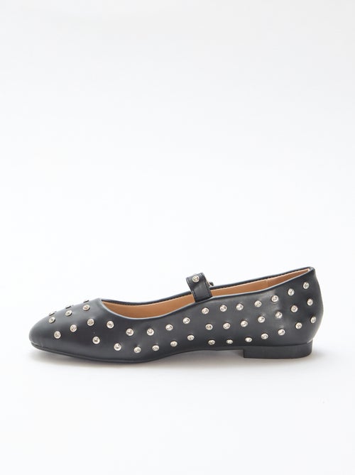 Bailarinas com tachas - Kiabi