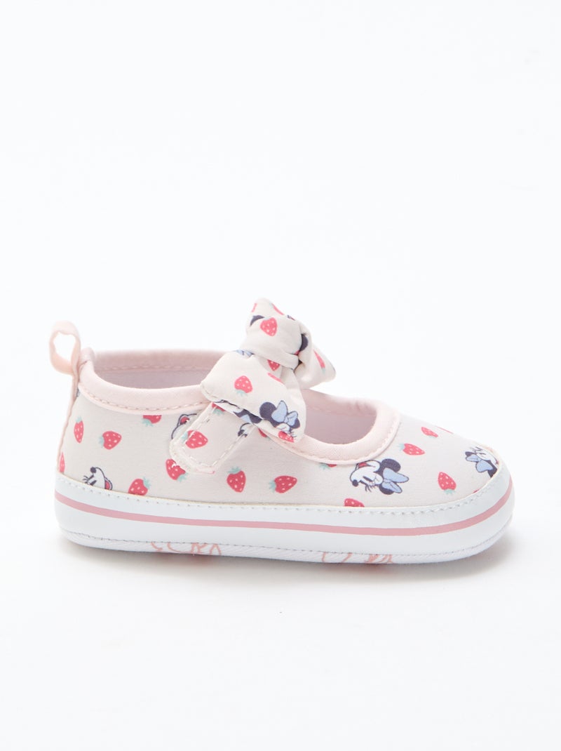 Bailarinas 'Disney' com velcro Rosa claro - Kiabi