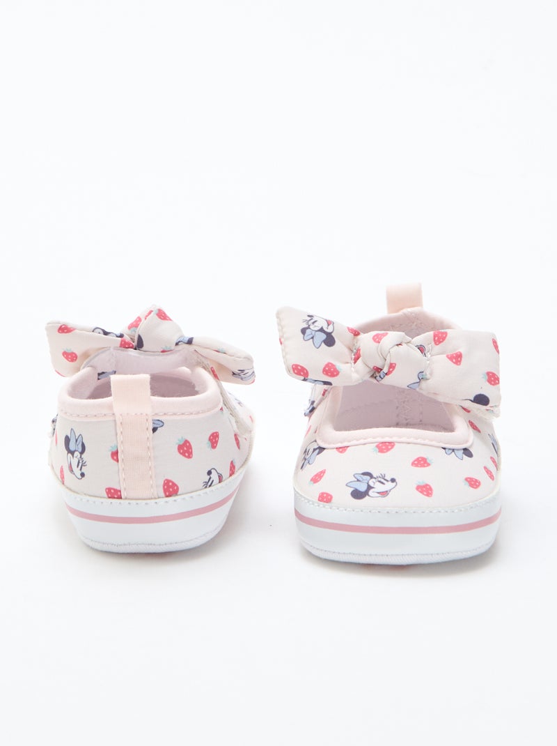 Bailarinas 'Disney' com velcro Rosa claro - Kiabi