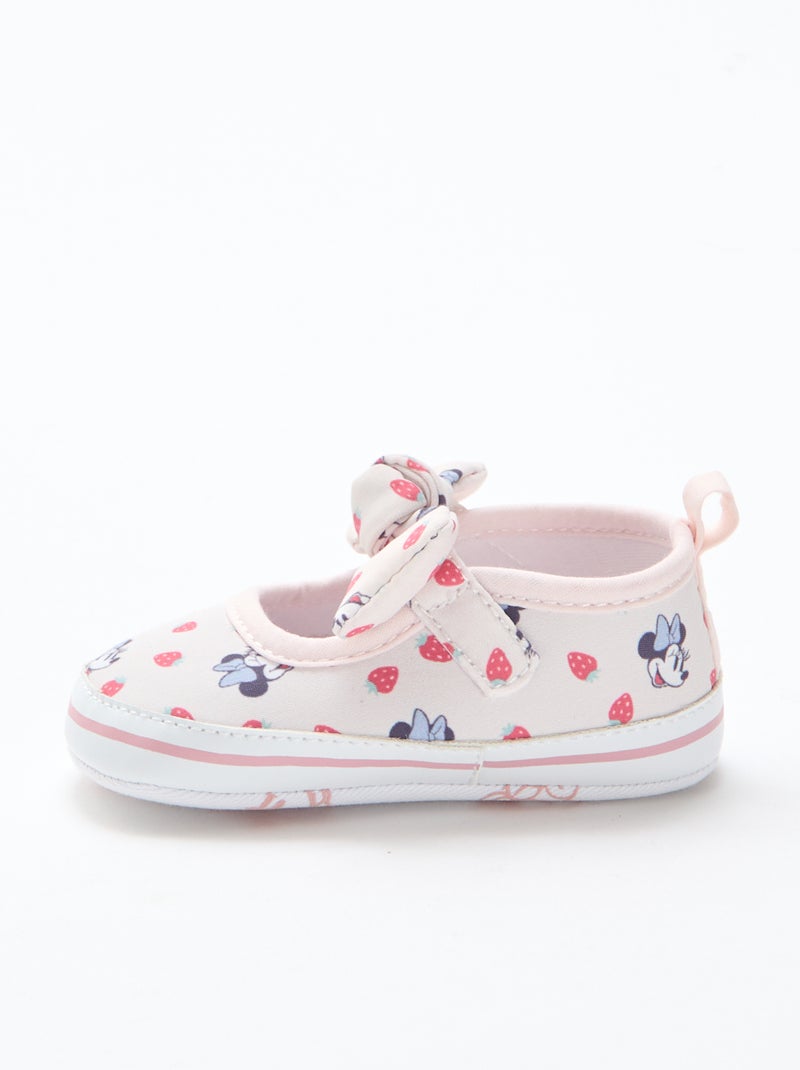 Bailarinas 'Disney' com velcro Rosa claro - Kiabi
