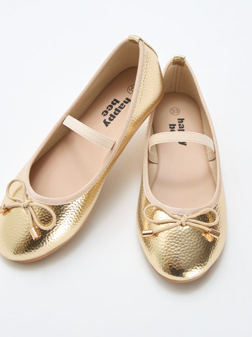 Bailarinas metalizadas - Kiabi