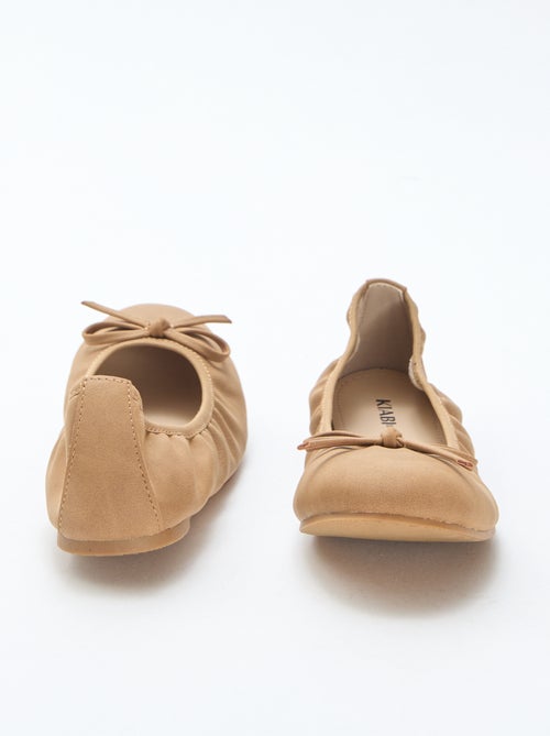 Bailarinas rasas lisas - Kiabi