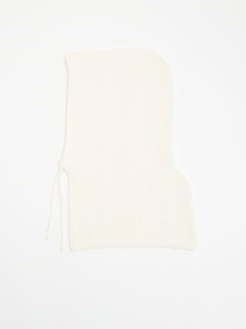Balaclava canelada lisa - Kiabi