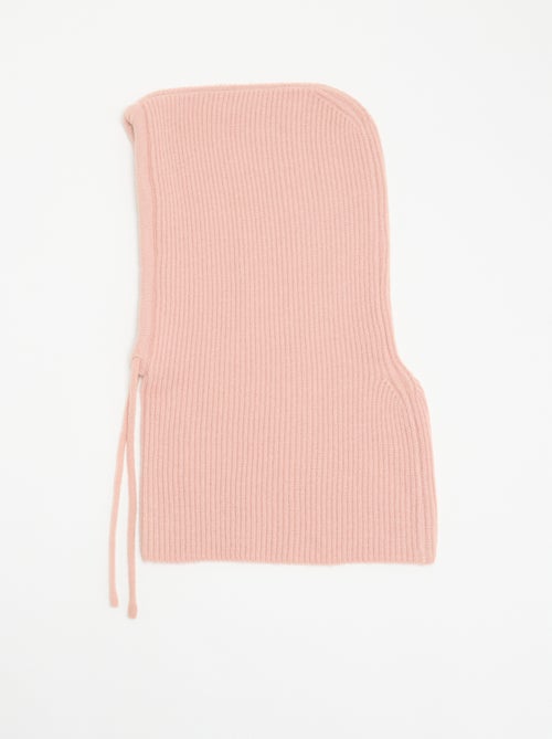 Balaclava canelada lisa - Kiabi