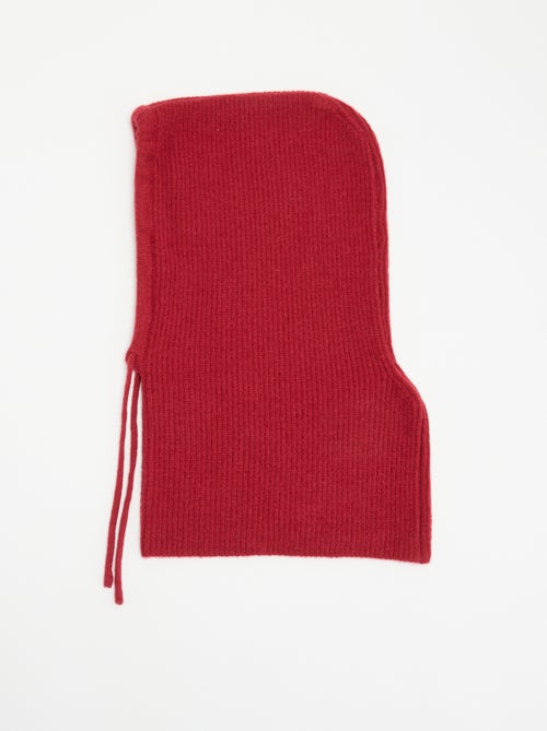 Balaclava canelada lisa - Kiabi