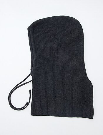 Balaclava com cordões de ajuste