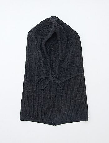 Balaclava com cordões de ajuste