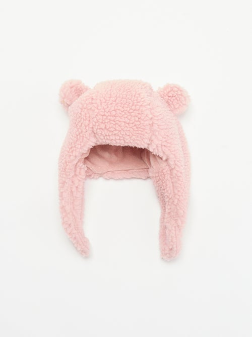 Balaclava com efeito de carneirinho e orelhas divertidas - Kiabi