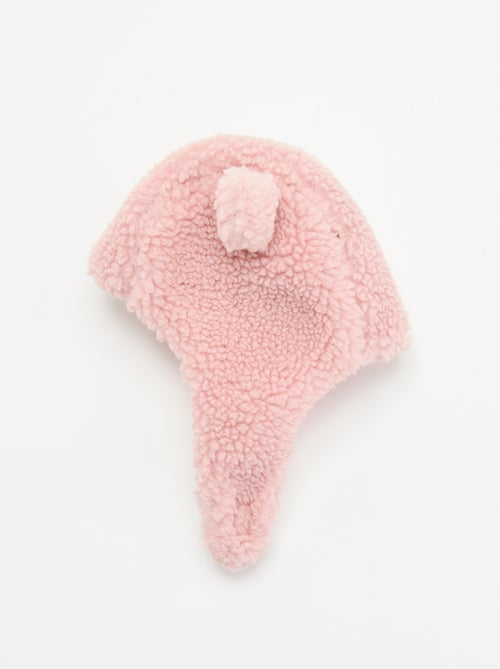 Balaclava com efeito de carneirinho e orelhas divertidas - Kiabi
