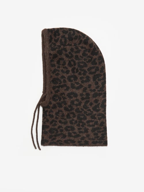 Balaclava com estampado 'leopardo' - Kiabi Balaclava com estampado 'leopardo' - Kiabi