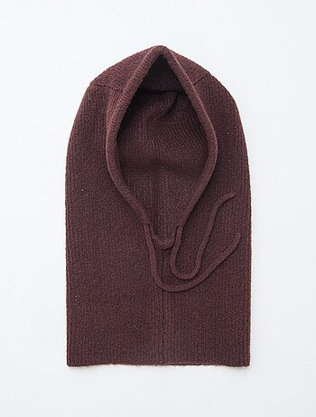 Balaclava de malha lisa