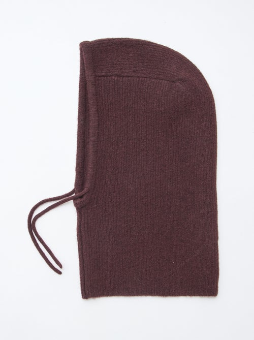 Balaclava de malha lisa - Kiabi