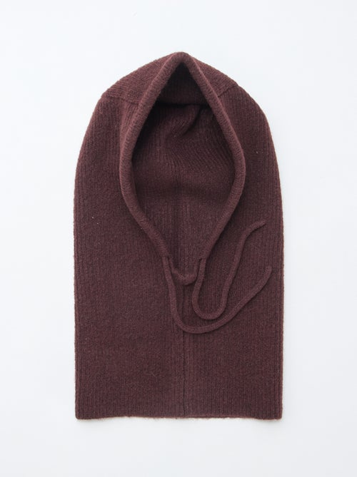 Balaclava de malha lisa - Kiabi