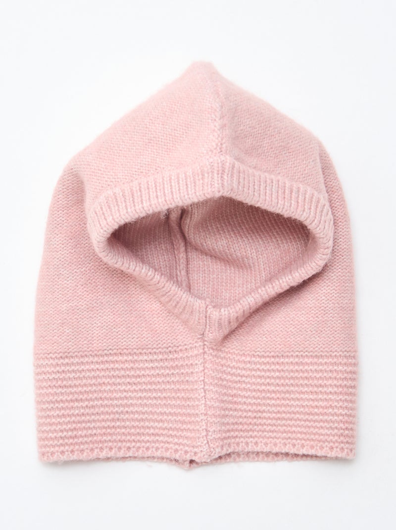 Balaclava fantasia tricotada Rosa - Kiabi