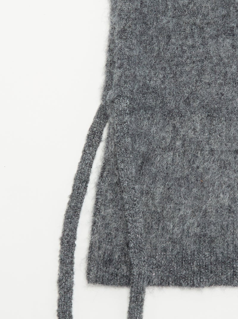 Balaclava oversize Cinza - Kiabi