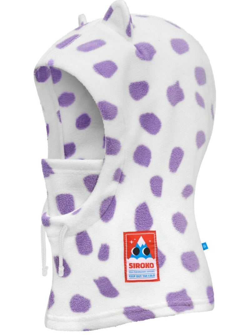 Balaclava térmica de ski e snowboard para criança Roxo - Kiabi