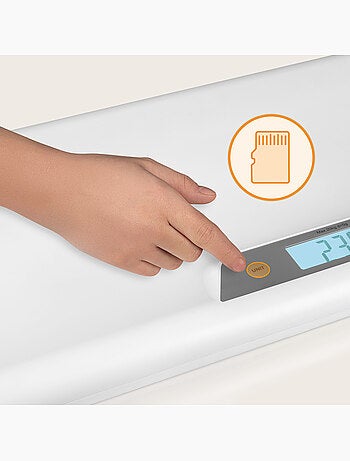 Balança eletrónica para bebé LIONELO – Até 20 kg – Função de tara – Memória da última medição