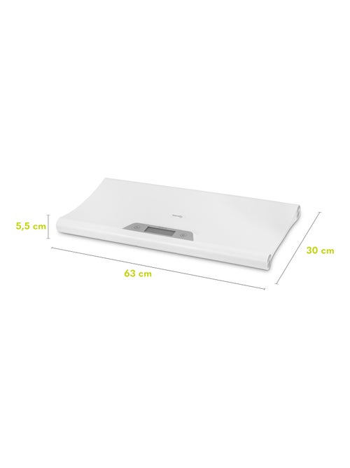 Balança eletrónica para bebé LIONELO – Até 20 kg – Função de tara – Memória da última medição - Kiabi