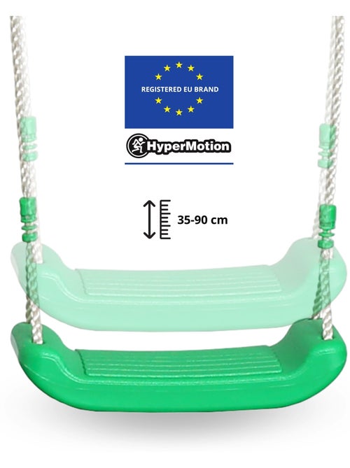 Balanço de jardim xxl em aço hypermotion com escada, 2 balanços e trapézio - Kiabi