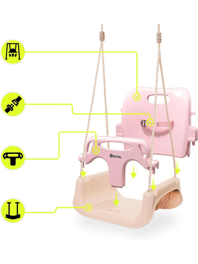 Balanço evolutivo 3 em 1 hypermotion para crianças Rosa - Kiabi