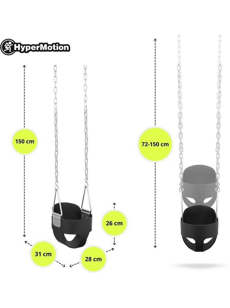 Balanço tipo concha hypermotion para bebé com assento ergonómico em eva Amarelo - Kiabi