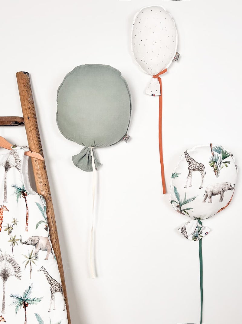 Balão decorativo de parede para criança em algodão | sevira kids Verde-água - Kiabi