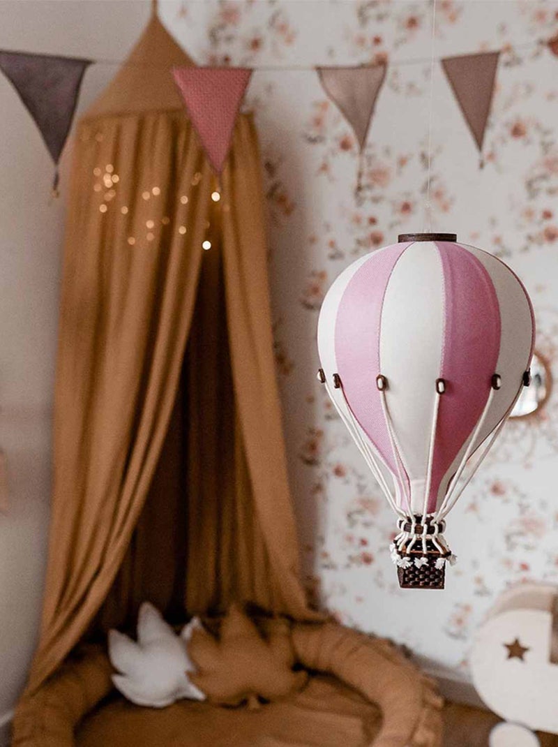 Balão decorativo para quarto infantil | sevira kids Branco Rosa escuro - Kiabi