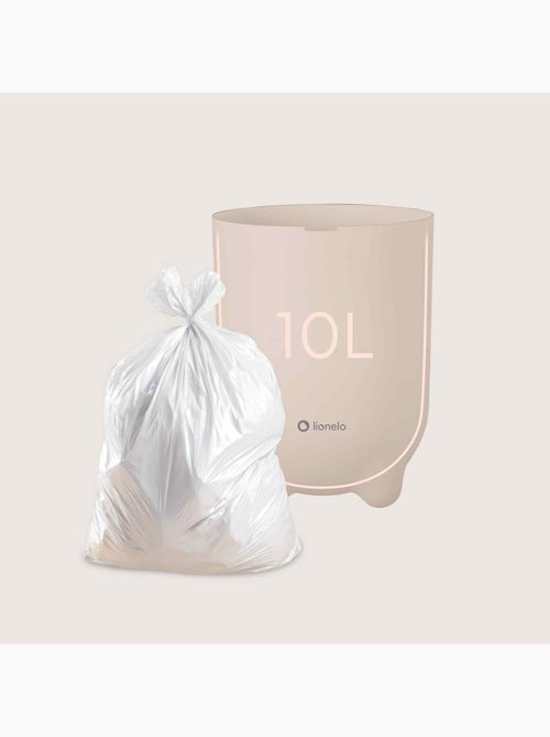 Balde de Fraldas LIONELO Purebin - Hermético - 10 L - Para Sacos Universais - Kiabi Balde de Fraldas LIONELO Purebin - Hermético - 10 L - Para Sacos Universais - Kiabi