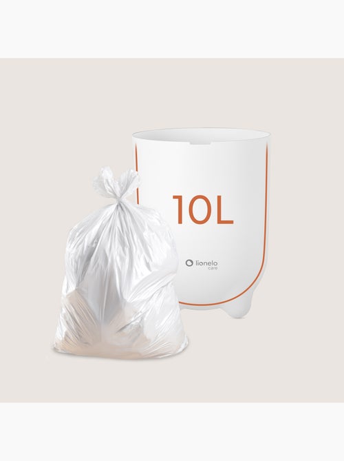 Balde de Fraldas LIONELO Purebin - Hermético - 10 L - Para Sacos Universais - Kiabi