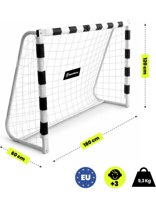 Baliza de futebol hypermotion pro 180 × 120 cm para treino e jogo ao ar livre - Kiabi