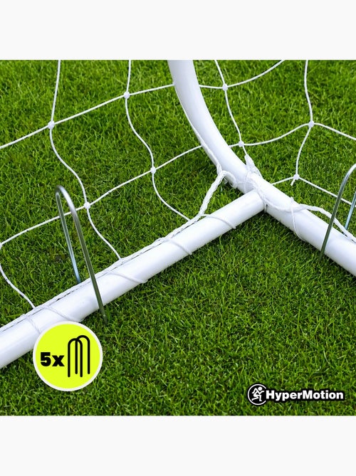 Baliza de futebol hypermotion pro 180 × 120 cm para treino e jogo ao ar livre - Kiabi