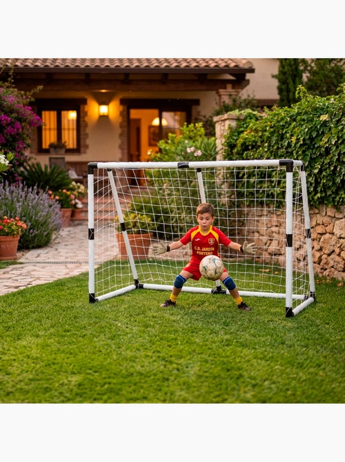Baliza de futebol infantil com bola e inflador cb sports - Kiabi