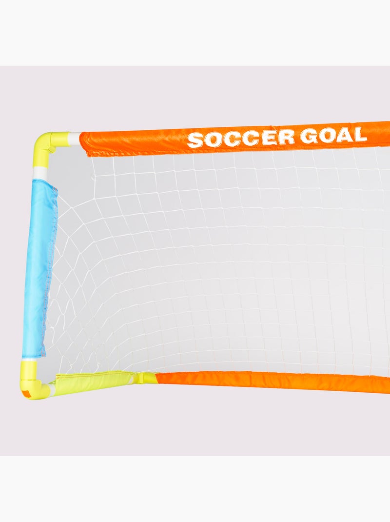 Baliza de futebol para crianças com bola, insuflador e cavilhas fun area! N/D - Kiabi