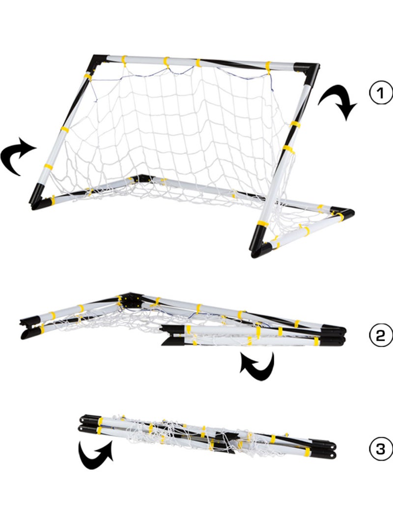 Baliza futebol dobrável c/bola e insuflador cb toys N/D - Kiabi