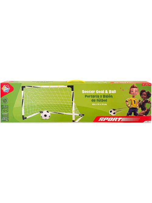 Baliza futebol dobrável c/bola e insuflador cb toys - Kiabi Baliza futebol dobrável c/bola e insuflador cb toys - Kiabi