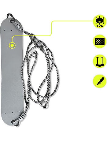 Baloiço de jardim hypermotion com assento flexível ajustável – eva