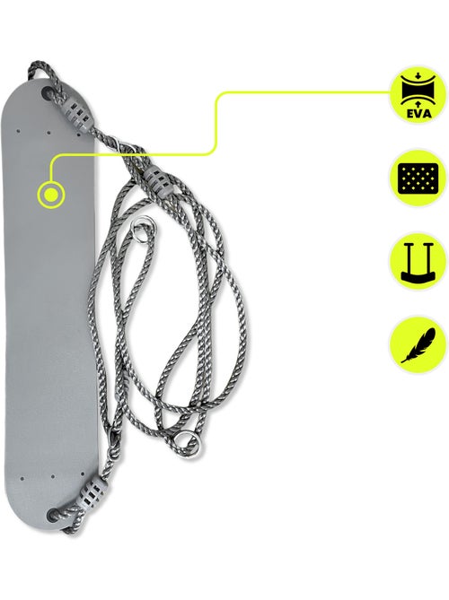 Baloiço de jardim hypermotion com assento flexível ajustável – eva - Kiabi