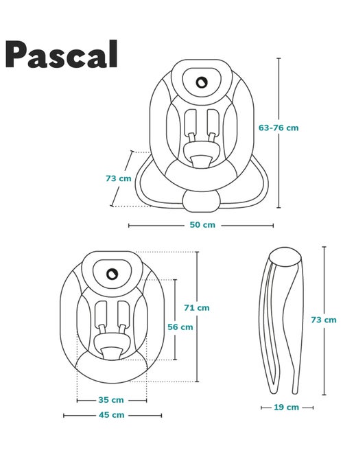 Baloiço Espreguiçadeira LIONELO Pascal – 12 melodias – Vibrações – Dobragem compacta - Kiabi Baloiço Espreguiçadeira LIONELO Pascal – 12 melodias – Vibrações – Dobragem compacta - Kiabi