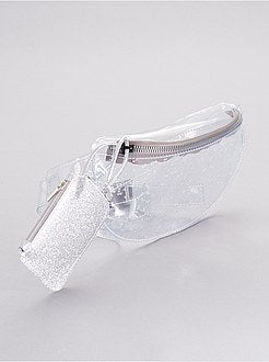 Banana transparente com brilhantes - Kiabi