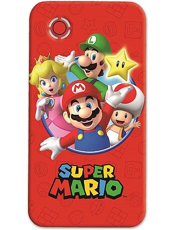 Banco de potência de carregamento rápido super mario 10.000 mah