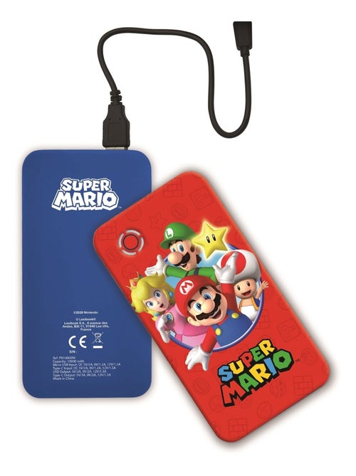 Banco de potência de carregamento rápido super mario 10.000 mah - Kiabi
