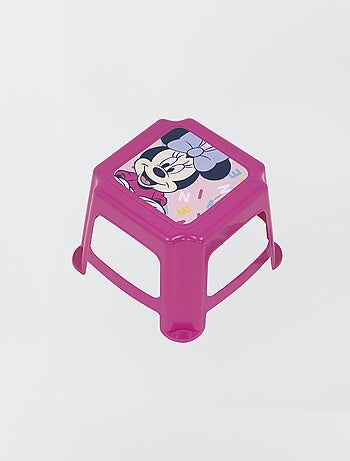 Banco em PVC com estampado 'Minnie'