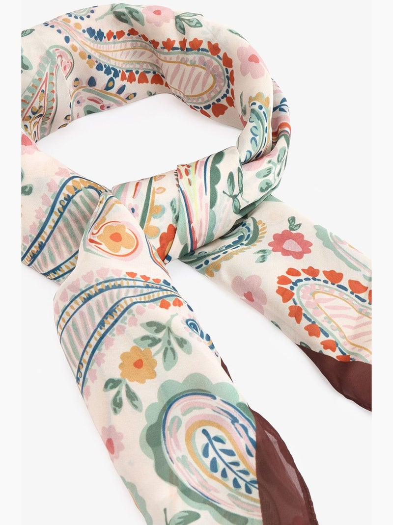 Bandana muito ursula penti Branco Verde - Kiabi