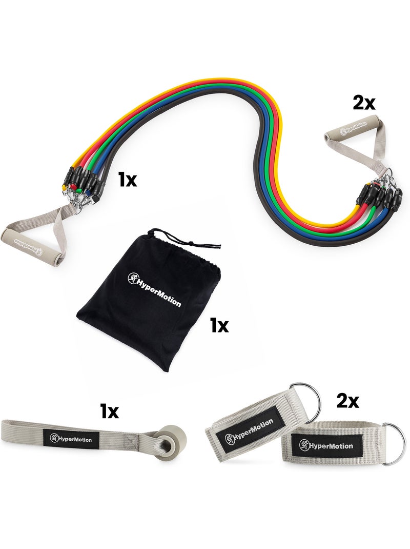 Bandas de resistência hypermotion para treino de força e reabilitação Cinza - Kiabi